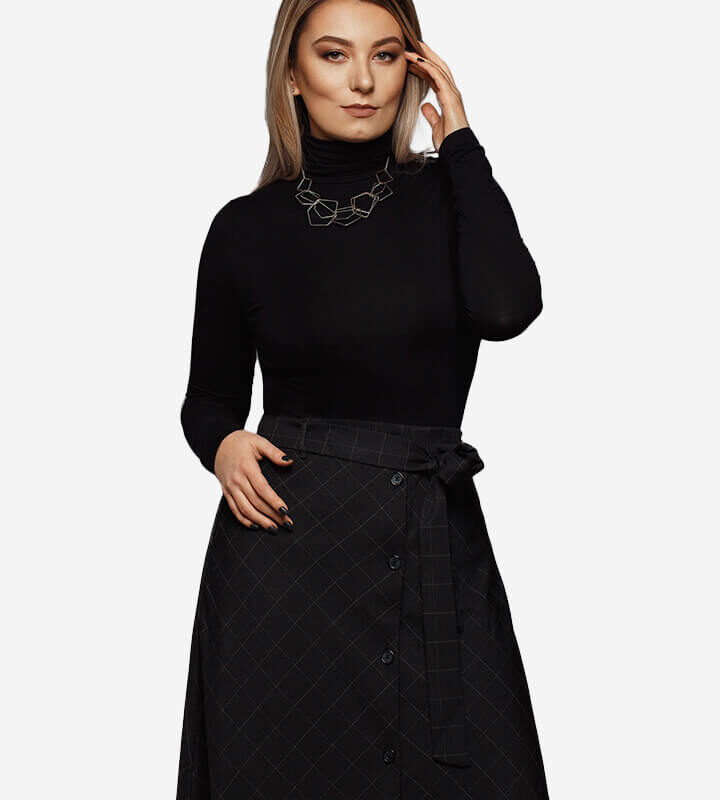 Benne long sleeve shirt black