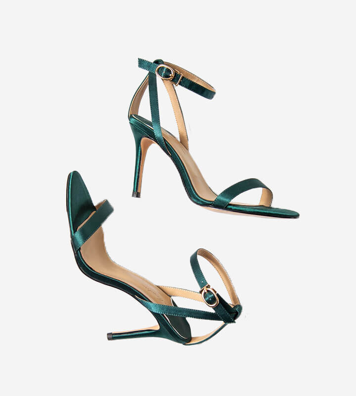 Emerald green shoes
